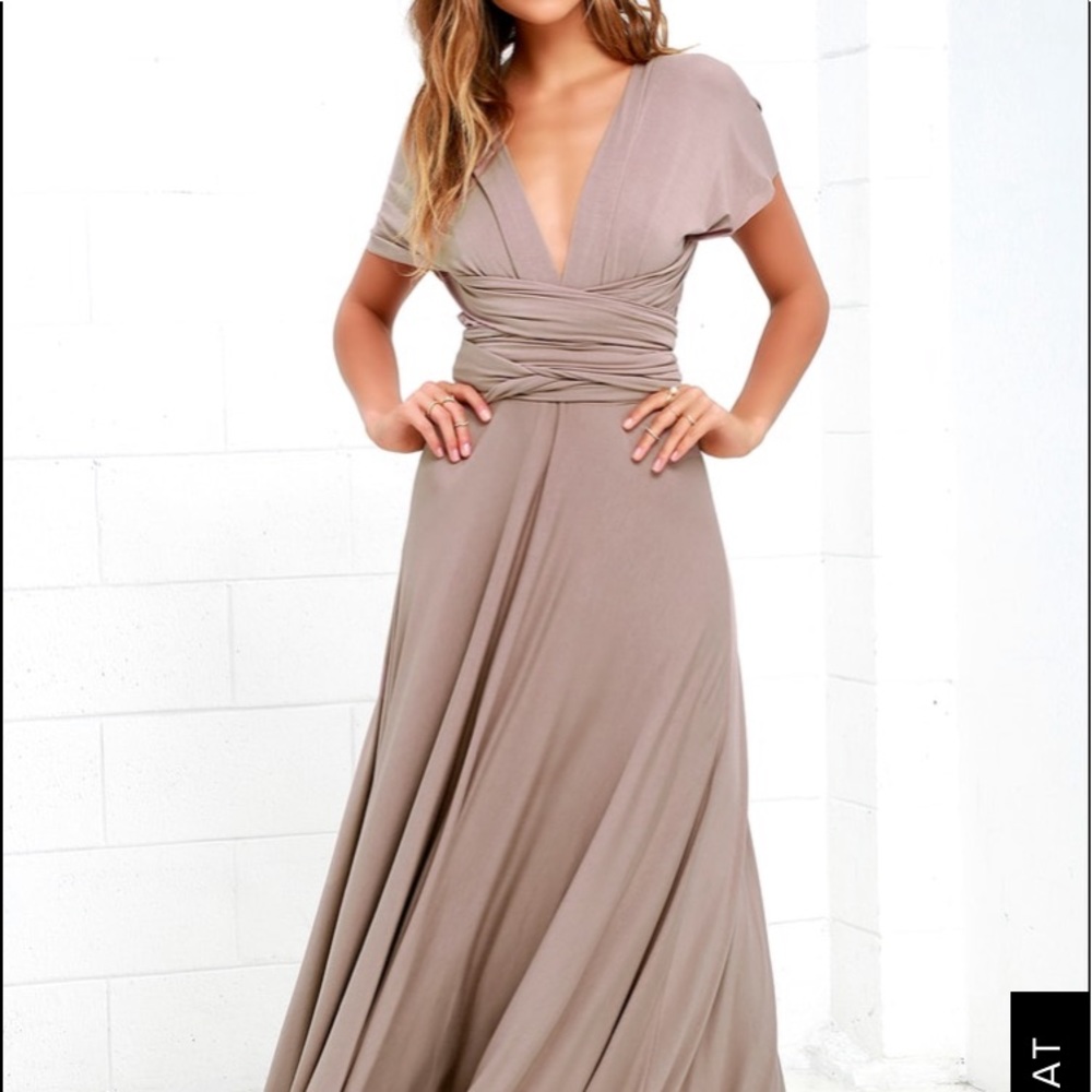 Taupe Trick of the Trade Dress